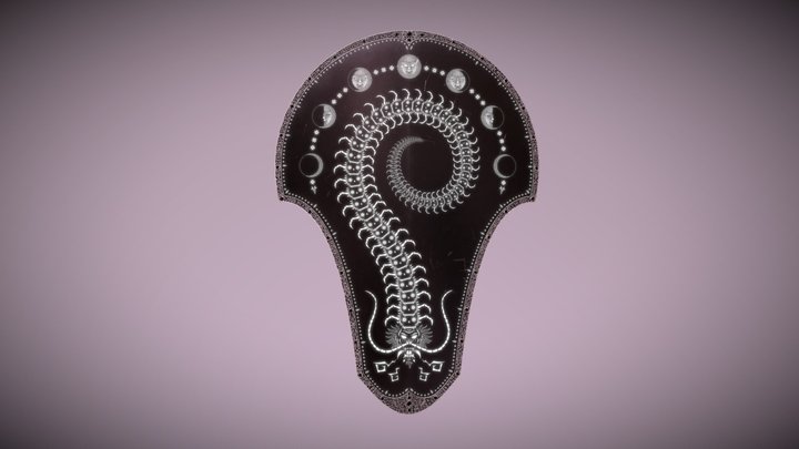 Shield of the Centipede 3D Model