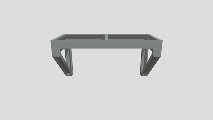 Nuri - Wall Mounted Shelf 3D Model