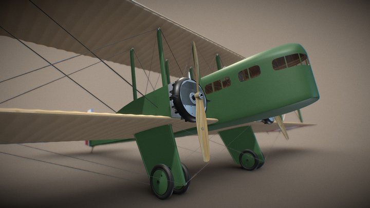 FARMAN FF60 n°1 GOLIATH PROTOTYPE 3D Model