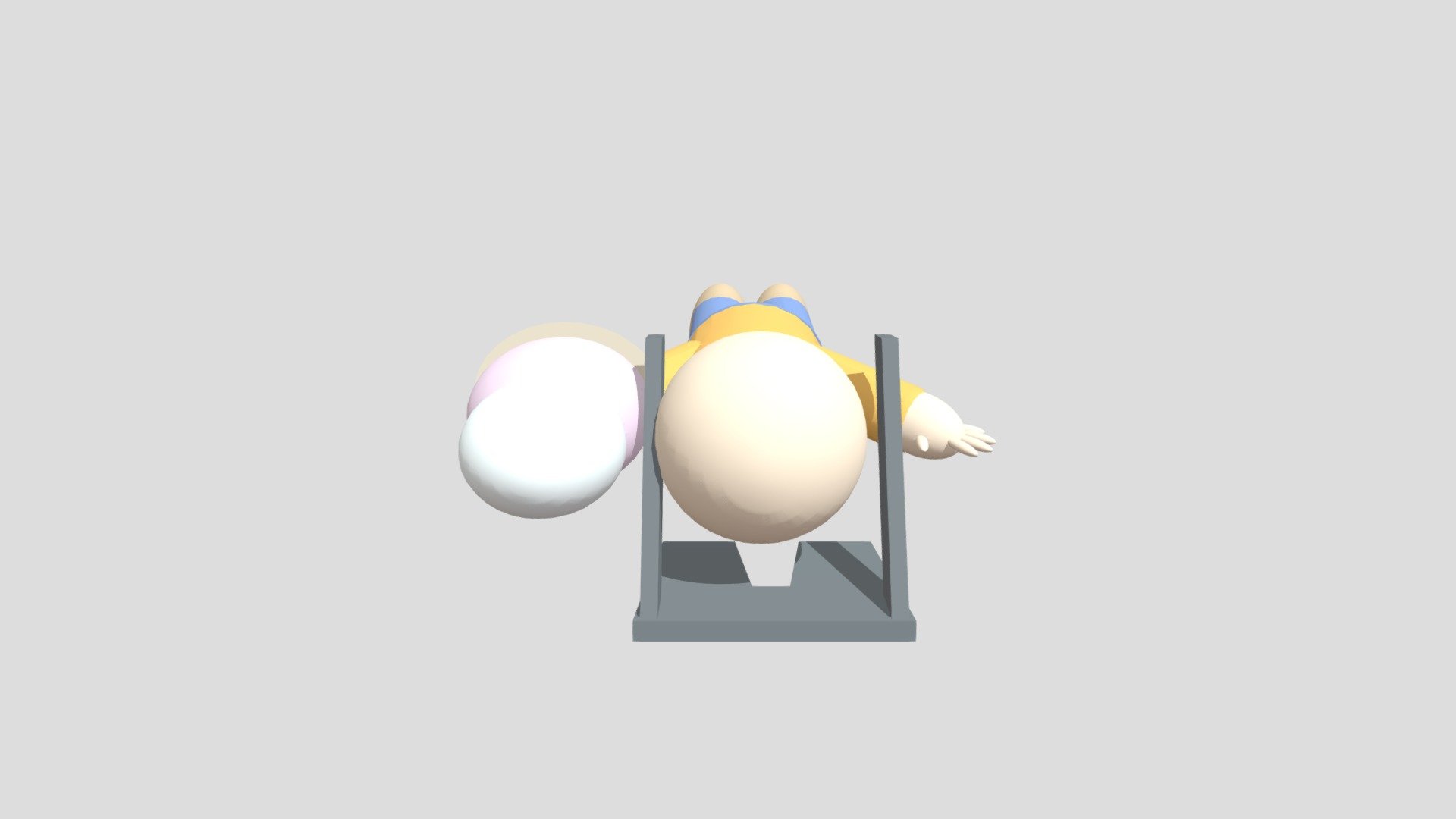 muñeco 3D