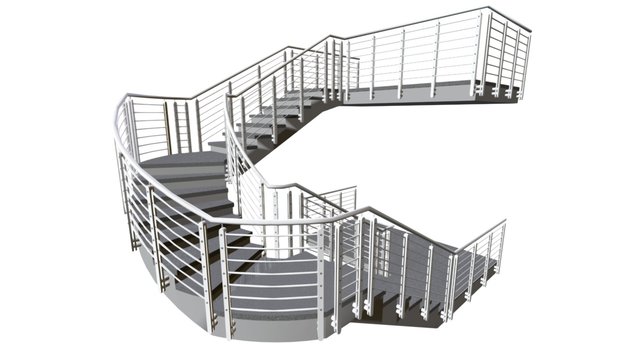 3DMD Polyline Rail cable 3D Model