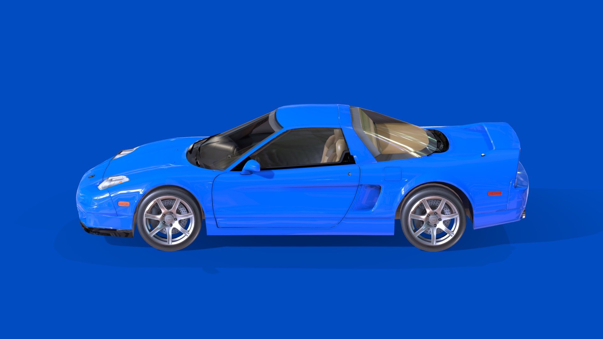 Honda NSX (NA2) - Download Free 3D model by Mona x Supercars