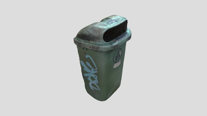 Trashcan 3D Model