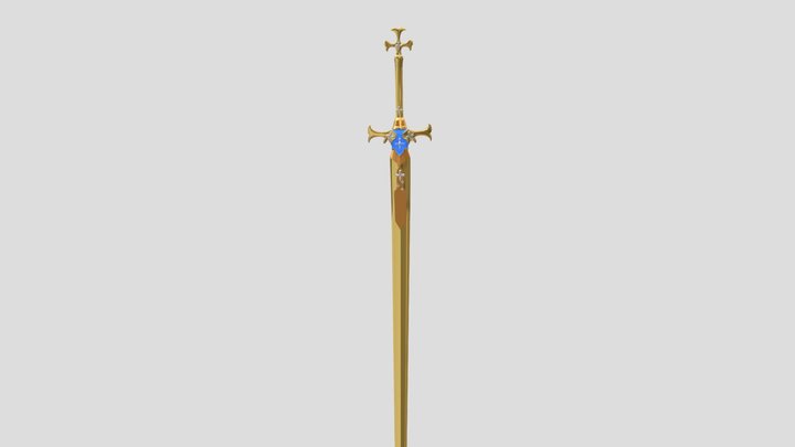 Alice's sword 3D Model