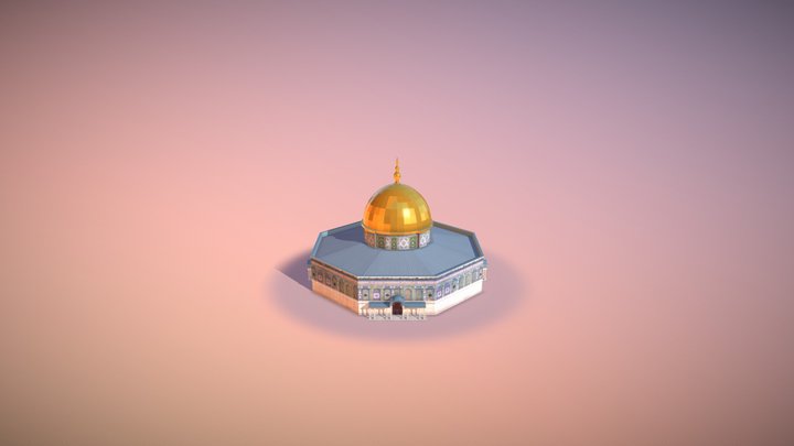 Dome Of The Rock 3D Model