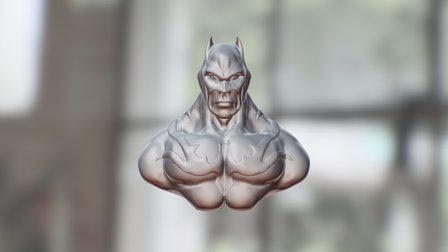Batman Symbiotic Hulk 3D Model