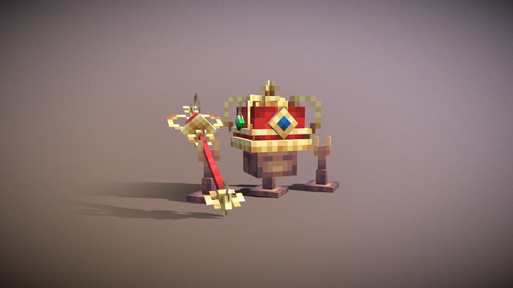 Royal Set 3D Model