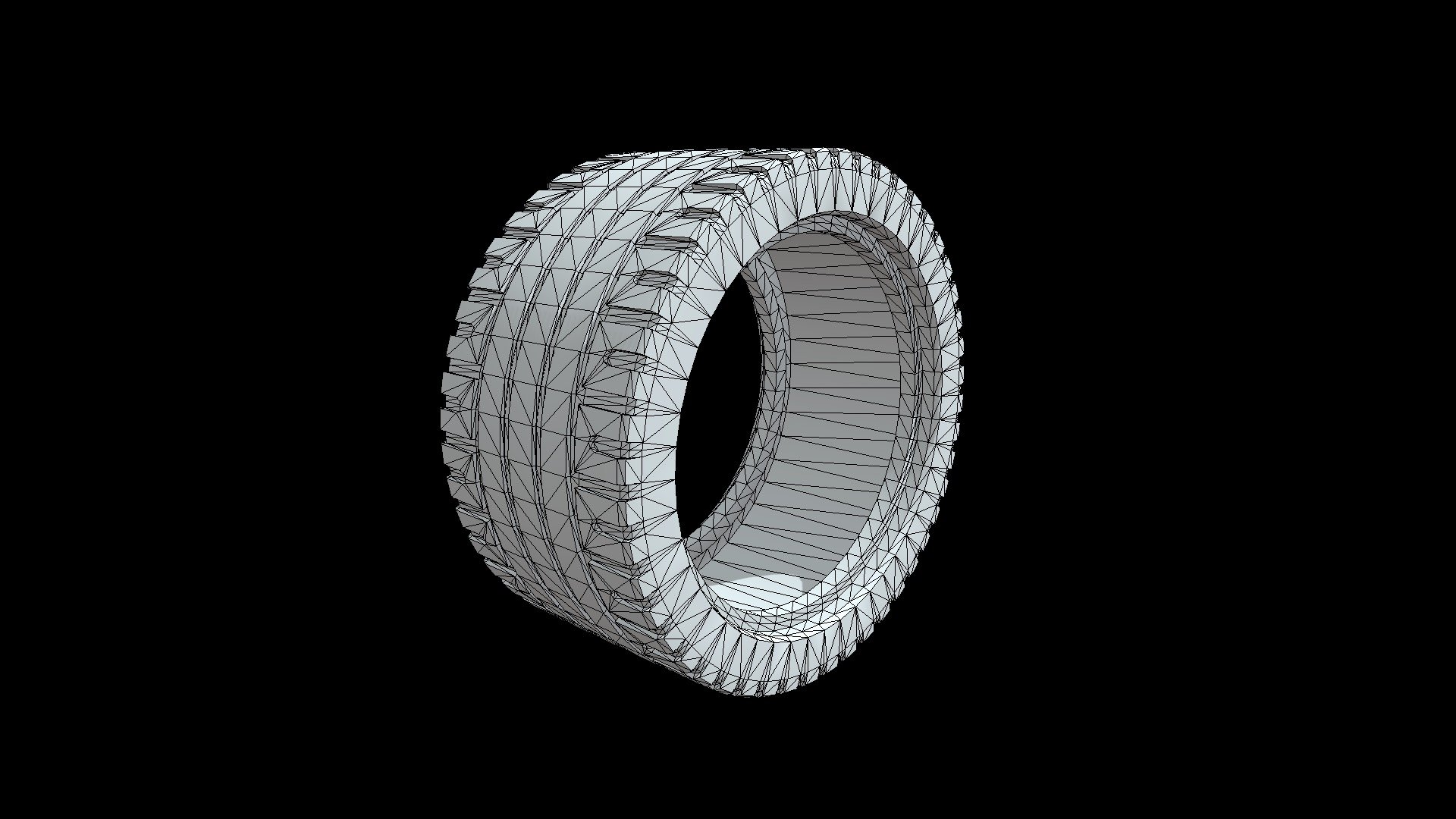 Tire 56 x 28 ZR Street — Sketchfab embed 3D viewer