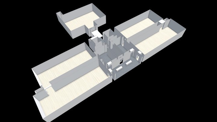 Saatchi Gallery Ground Floor 3D Model