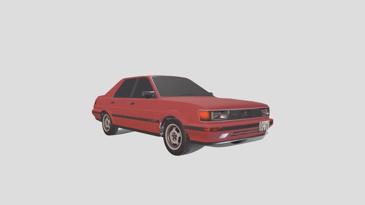 1987 toyota corolla for Philippines 3D Model