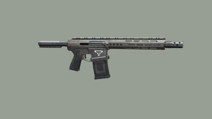 Low Poly Genesis12 3D Model