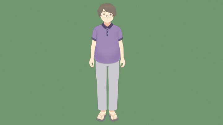 樋口真琴 3D Model