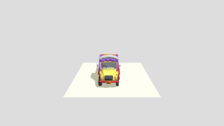 Indian Truck | Tata SE Lorry 3D Model 3D Model