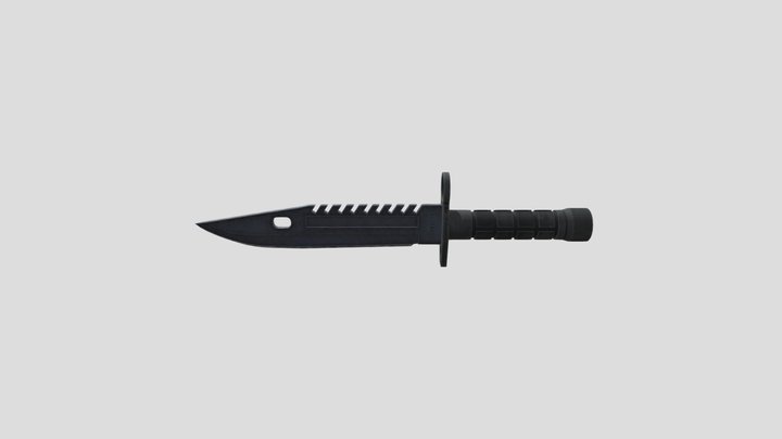 GAME READY - BAYONET KNIFE 3D Model