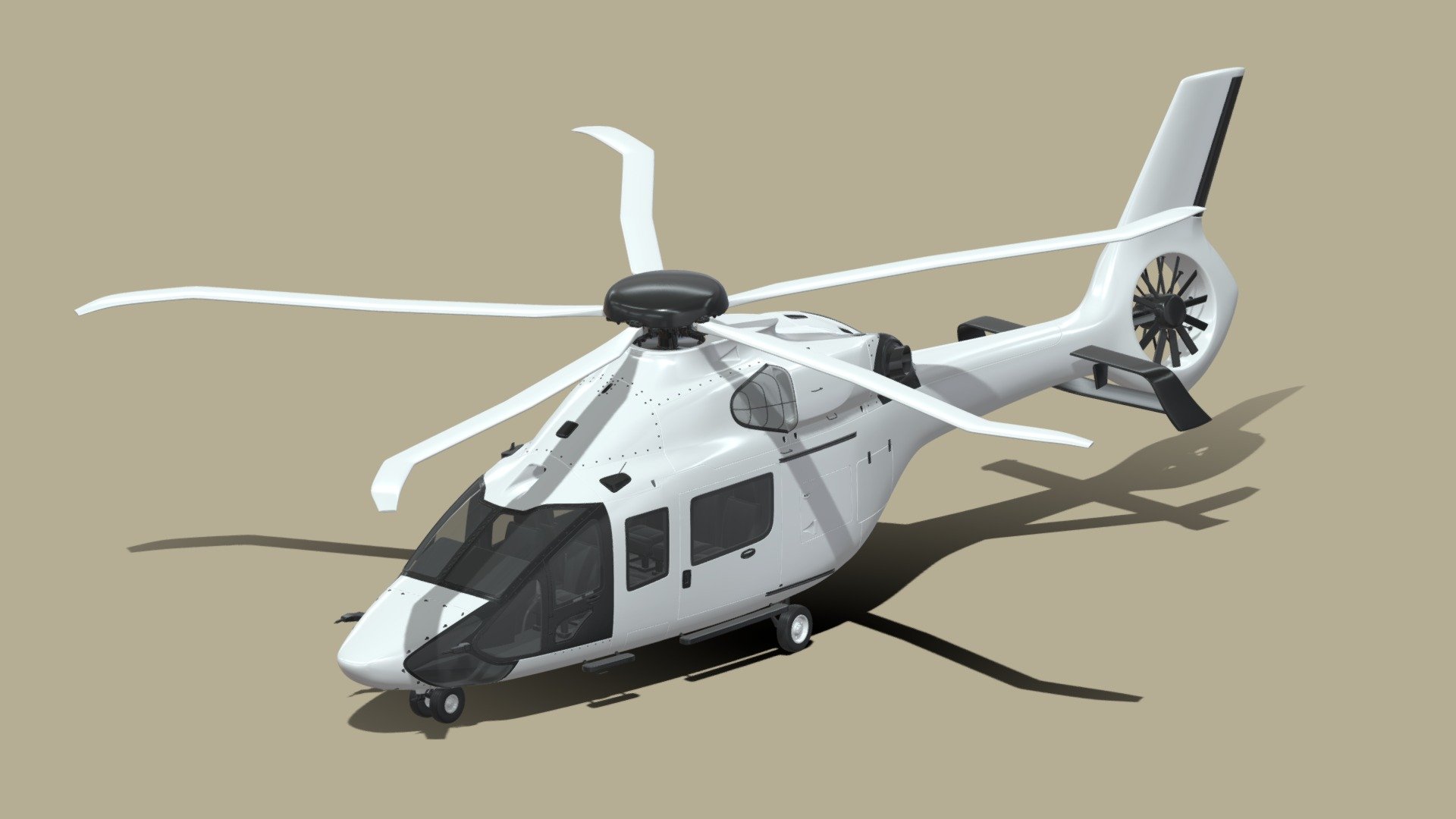 Airbus H160 Helicopter - 3D model by AutoClass4D [b86ca23] - Sketchfab