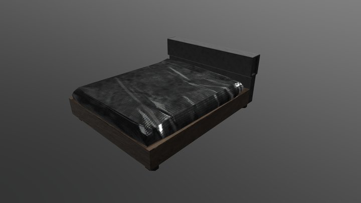 Master Bed 3D Model