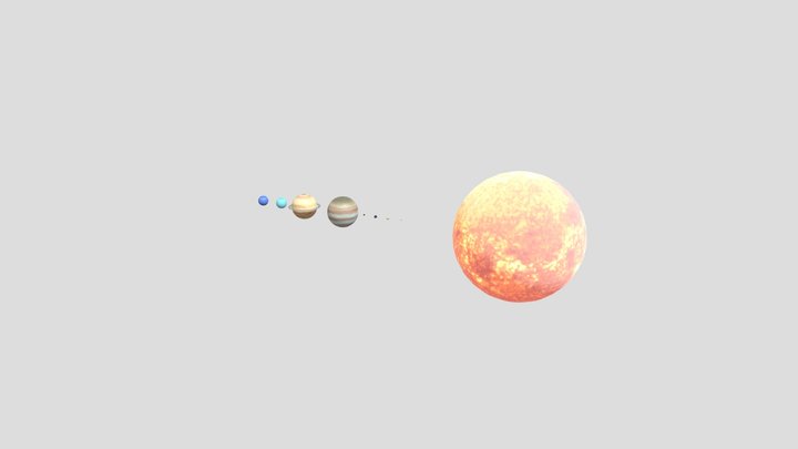 Solar Sistem 3D Model