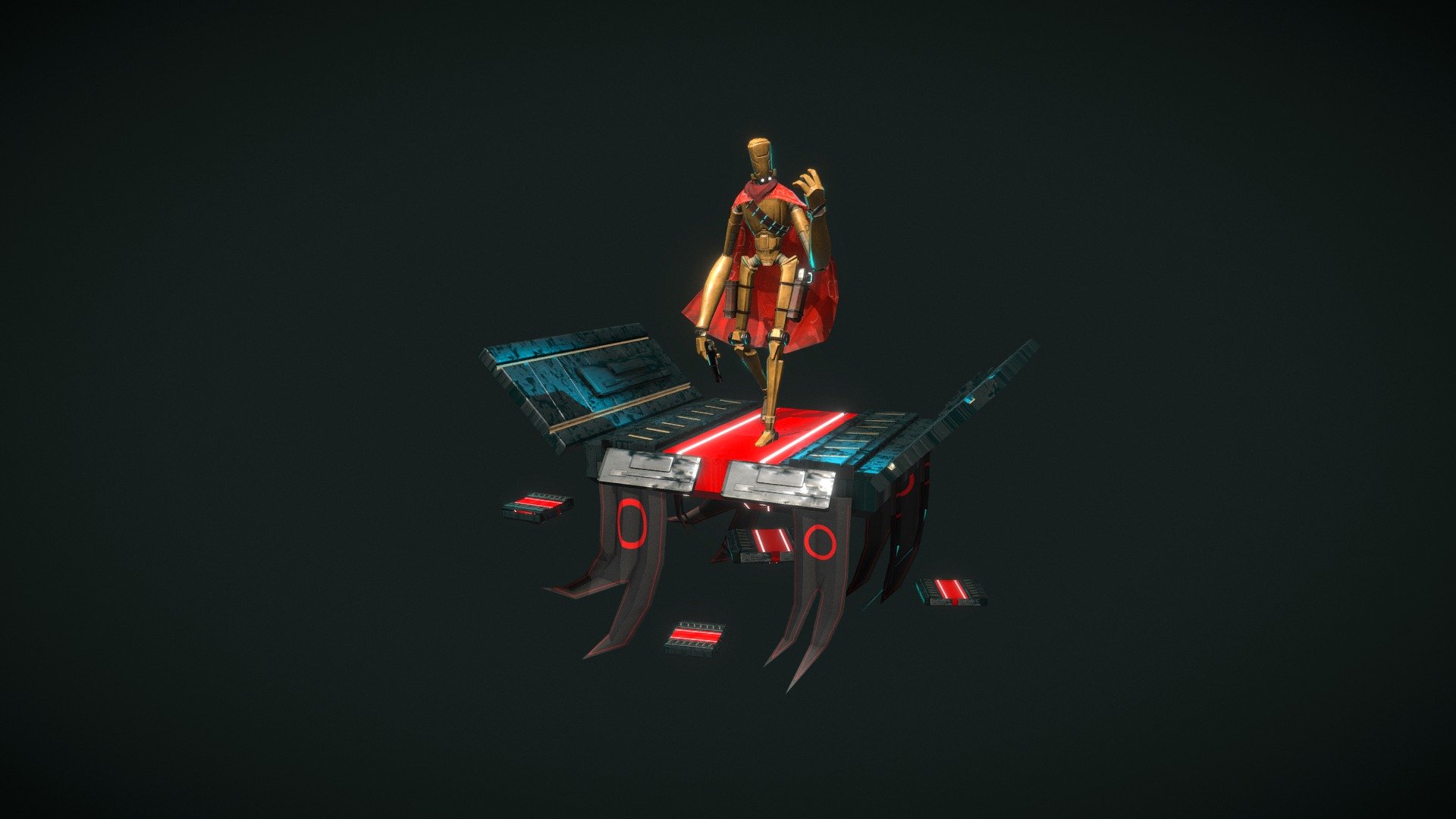 CL1-N7 - 3D model by Mantlar [b86dca0] - Sketchfab