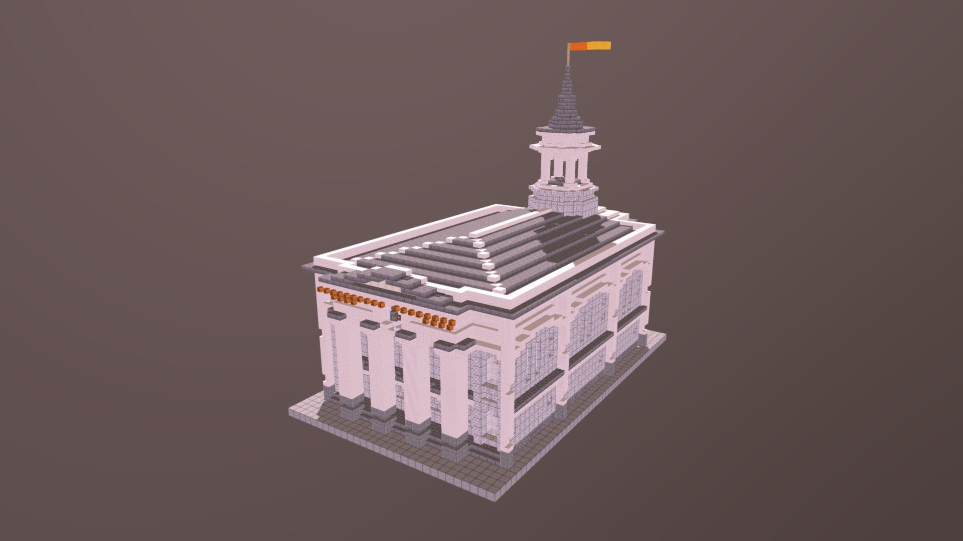 Mineopolis Town Hall | Minecraft
