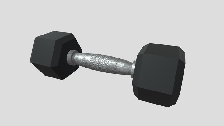 Hex Dumbbell - New – Modèle 3D gratuit STL