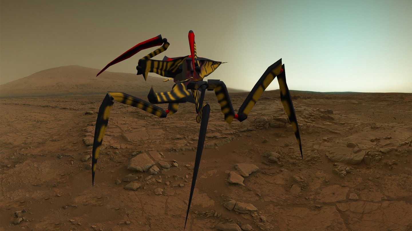 Arachnid Warrior - 3D model by PlattIntroTo3d.