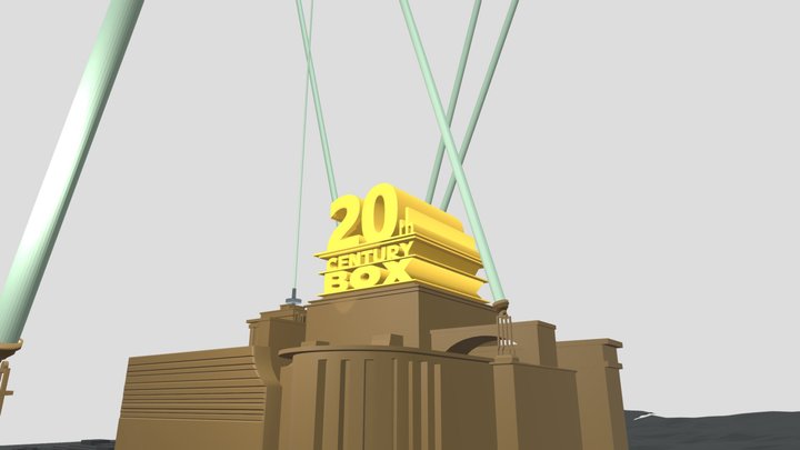 20th Century Box Logo Remake (April 2024 UPD) – Free 3D Model STL