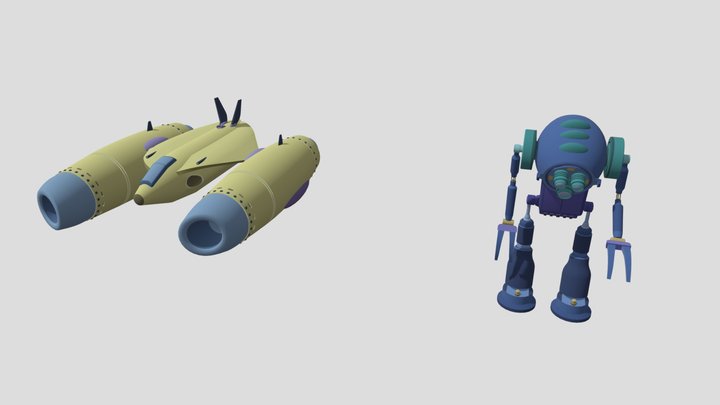 ДЗ покраска 3D Model