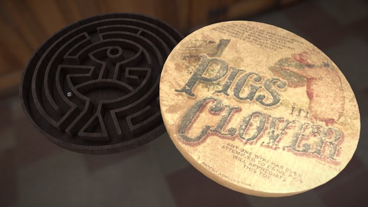 Westworld maze 3D Model