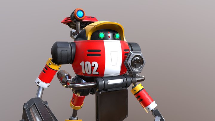 E-102 GAMMA 3D Model