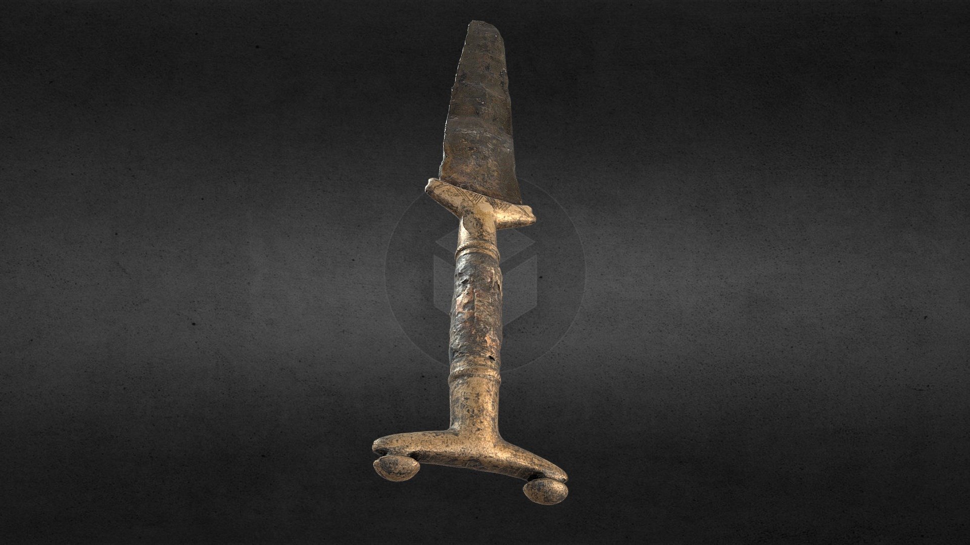 031 Antennendolch / Antenna dagger - Download Free 3D model by LWL ...