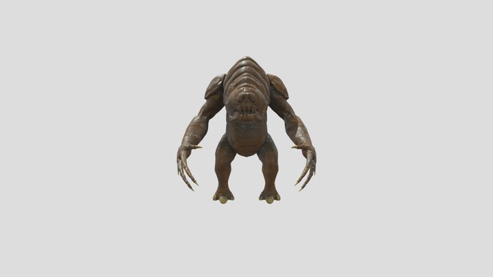 Star wars rancor 3D Model