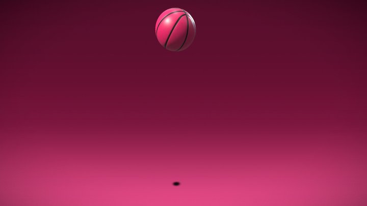 Bouncing Basketball – Modello 3D gratuito STL