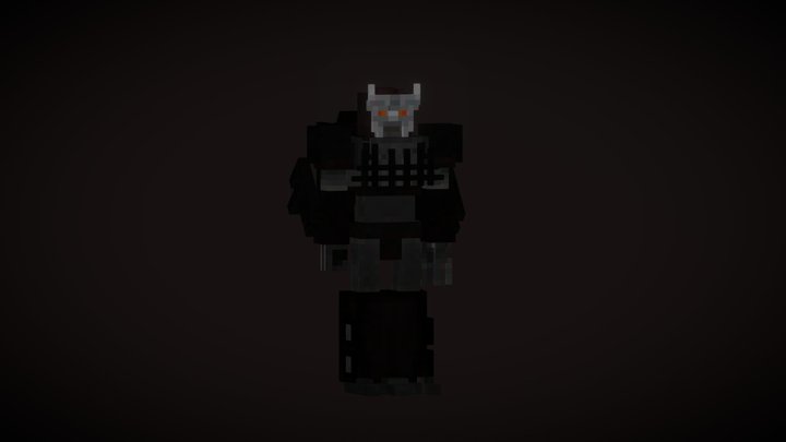 Scourge Transformers ROTB Minecraft 3D Model
