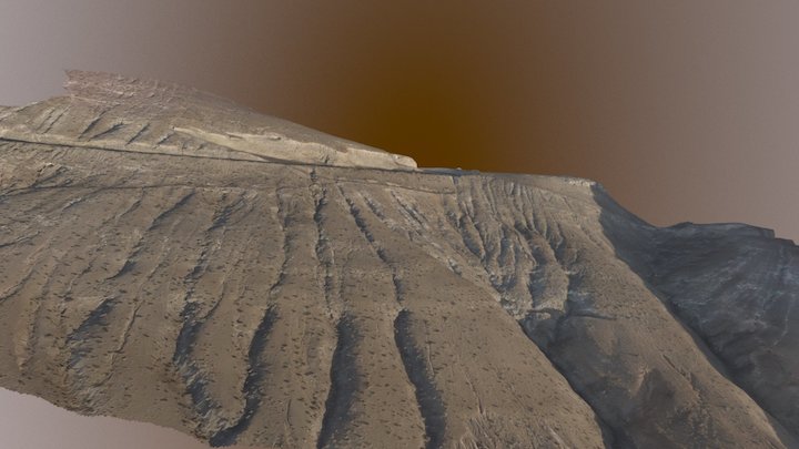 Valle Vallebron - Fuerteventura 3D Model