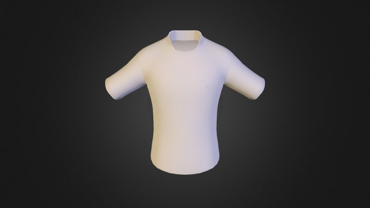 Char Shirt High Poly - No Texture 3D Model