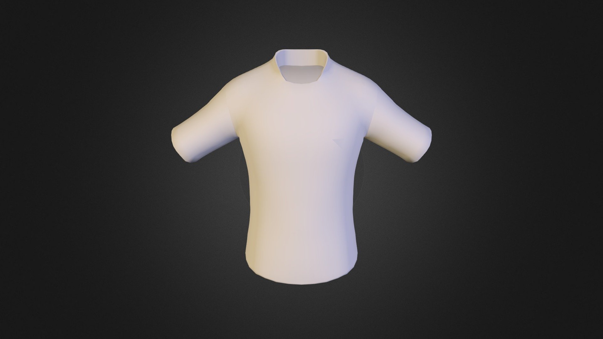 Char Shirt High Poly - No Texture
