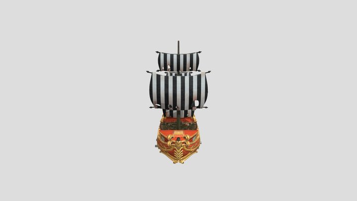 Pirate Ship 3D Model