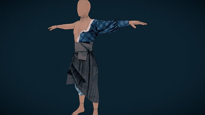 samurai3 3D Model