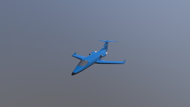 Small_jet 3D Model