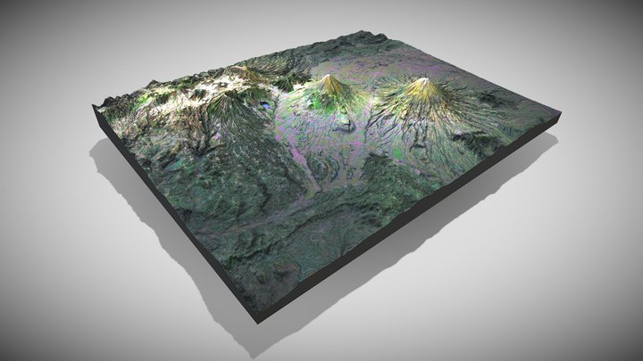 Central Java, Indonesia – Free 3D Model STL