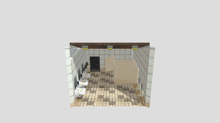 Van Valkenburg Needham Texture Bathroom 3D Model