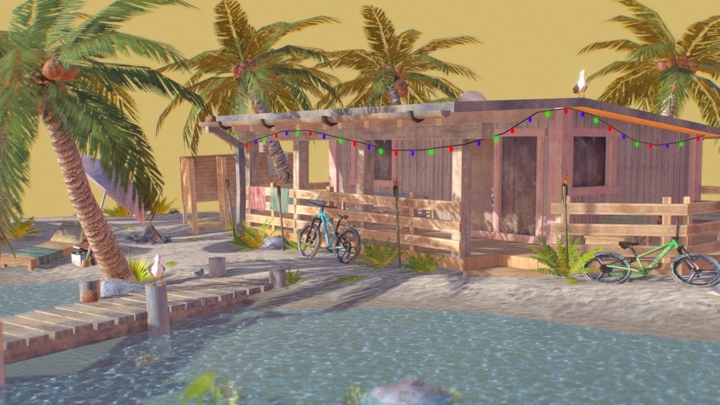 Let's go to the beach! - Beach themed diorama