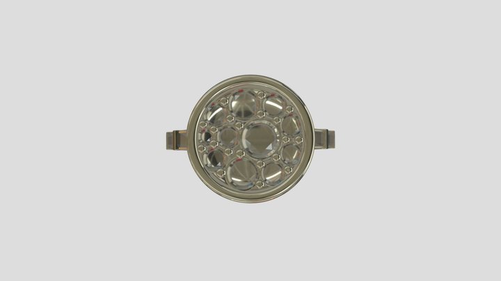 AFRG012 goldring wedding engagement luxury – Free 3D Model STL