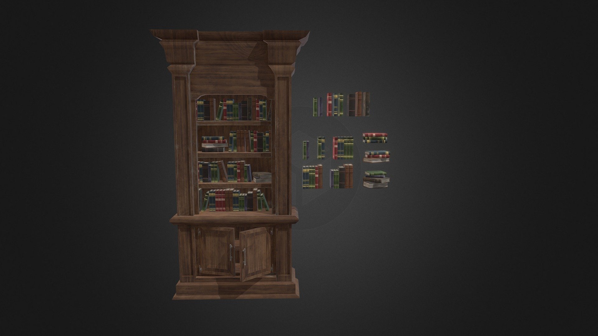 European bookcase