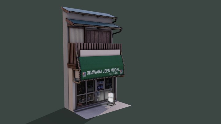 Building Capture Odarawara Models – Modello 3D gratuito STL