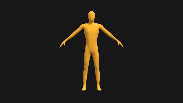 Manequin - Low Poly Model