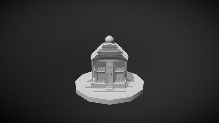 Temple 3D Model