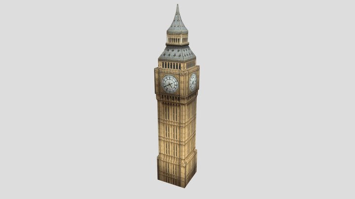 Big Ben 298 3D Model
