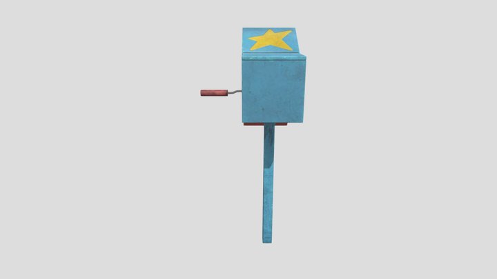Poppy Playtime Chapter 3 MailBox 3D Model