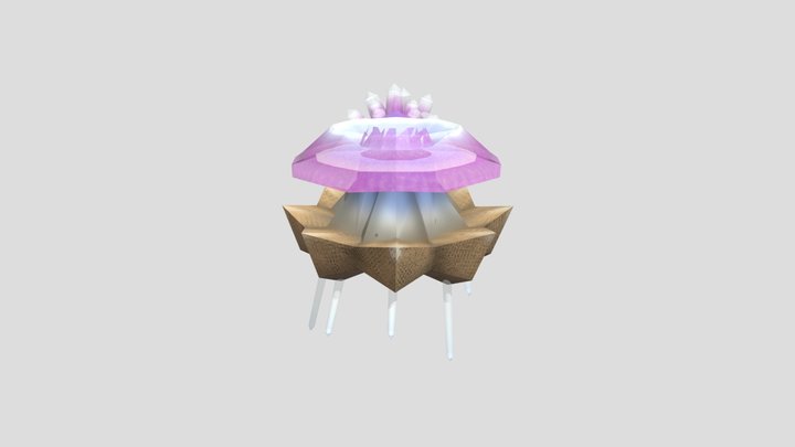 Cauliflower Jellyfish 3D Model